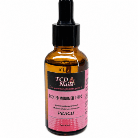 Scented Monomer Drops, Monomer Odor Masking Additive, Peach - 30ml