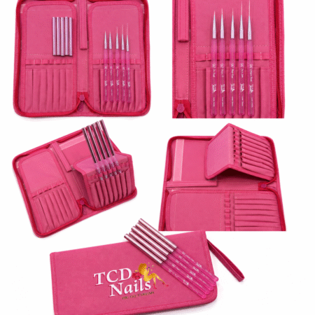 Exclusive Liner Brush Bundle "True Love" ( 5 piece set with FREE brush case) Valued at $75