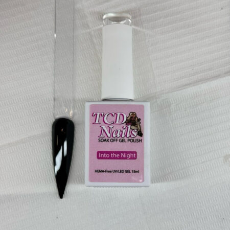 Black Into the Night Gel Polish 15ml