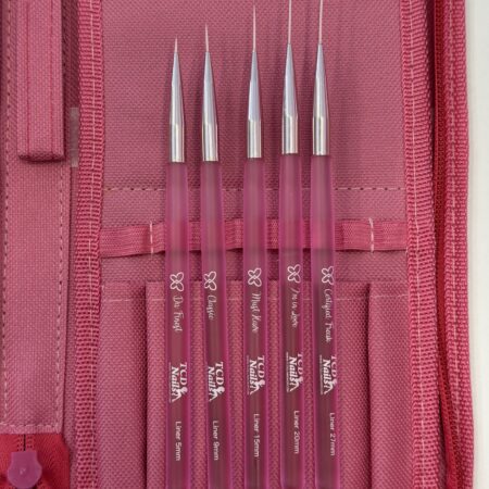 Liner Brush Bundle "True Love" ( 5 piece set with FREE brush case)